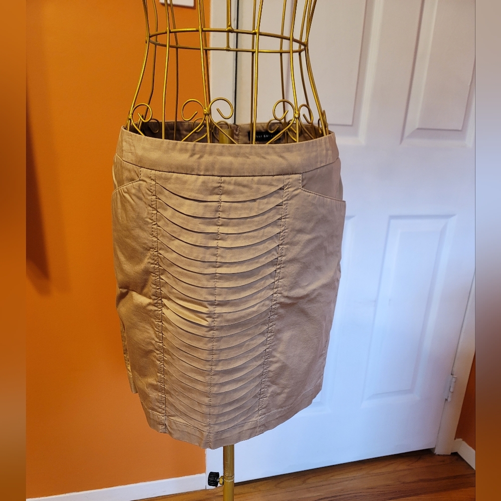 Willi Smith Beige Skirt